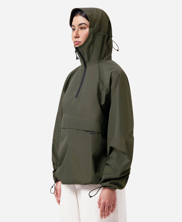 VESTE IMPERMEABLE "ANORAK" - COULEUR "ARMY GREEN"