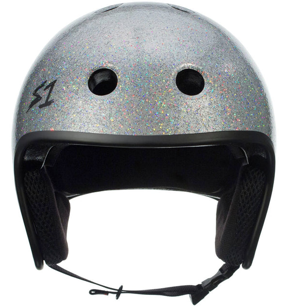 CASQUE S1 RETRO LIFER - SILVER GLOSS GLITTER