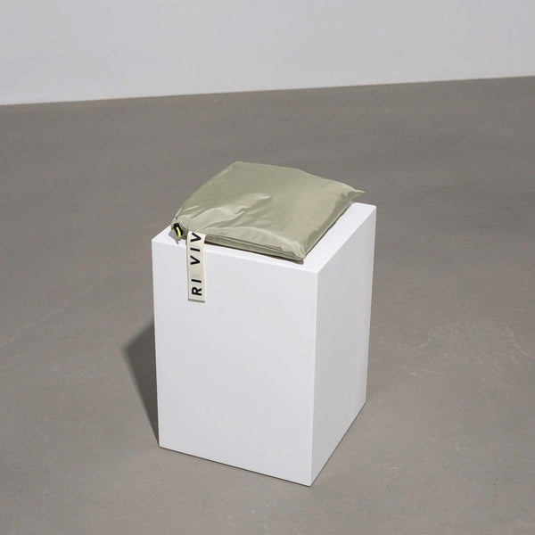 PONCHO - SOLID PALE OLIVE