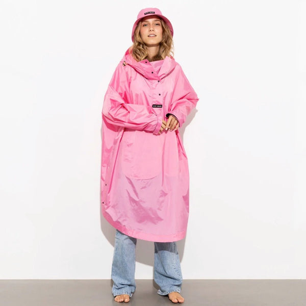 PONCHO - SOLID SOFT PINK