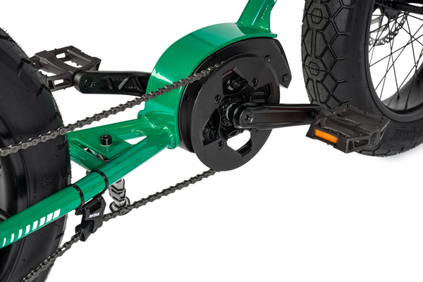 LIL'BUDDY - COULEUR DEVON GREEN, MOTEUR BOSCH PERFORMANCE CX, BATTERIE 500 Wh