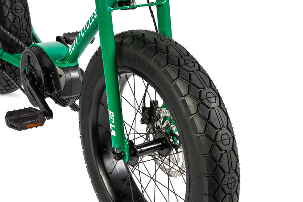 LIL'BUDDY - COULEUR DEVON GREEN, MOTEUR BOSCH PERFORMANCE CX, BATTERIE 500 Wh