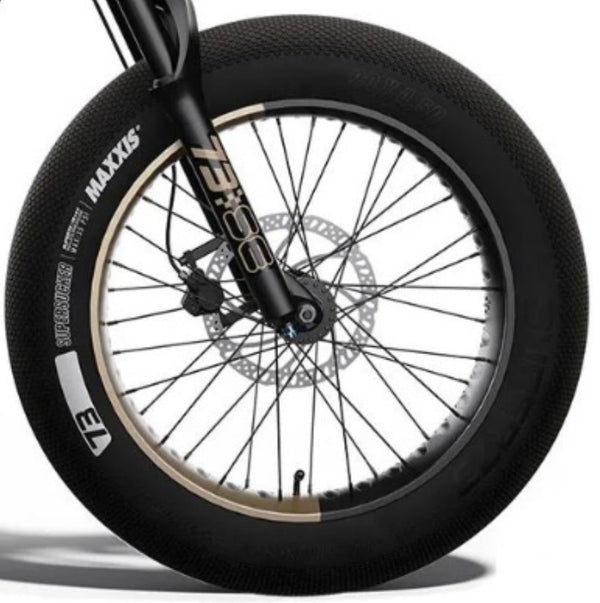 Réparation crevaison roue avant vélo SUPER73