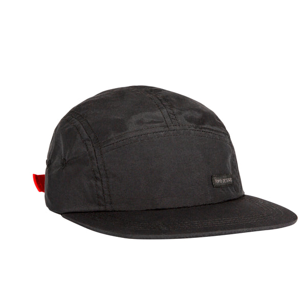 NYLON CAMP HAT - BLACK