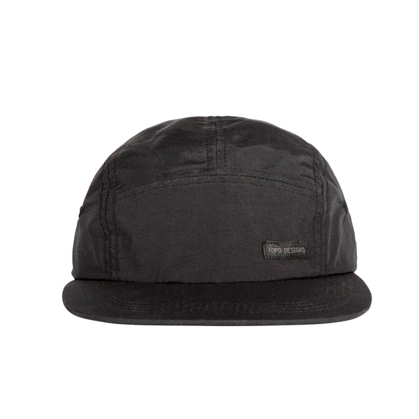 NYLON CAMP HAT - BLACK