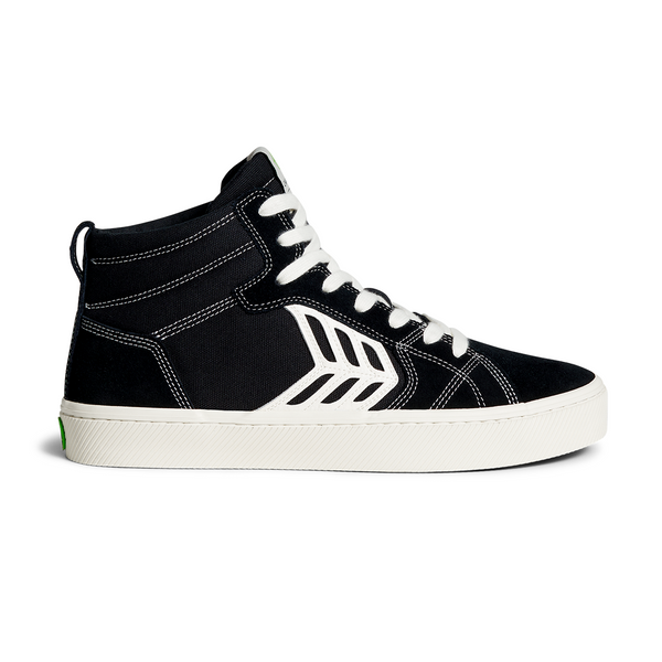CHAUSSURE HOMME "CATIBA PRO HIGH" BLACK CONTRAST/IVORY LOGO