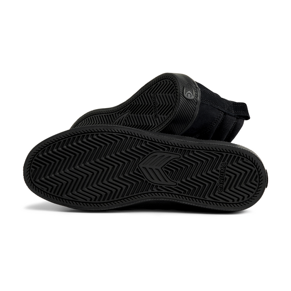 "CATIBA PRO HIGH" MEN'S SHOES ALL BLACK CONTRAST/IVORY LOGO