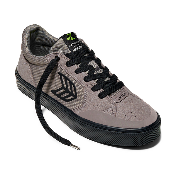 MEN'S SHOES "VALLELY" GREY/BLACK LOGO