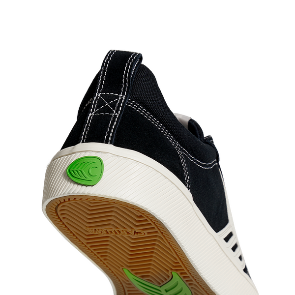 CHAUSSURE HOMME "CATIBA PRO SKATE" BLACK/WHITE LOGO