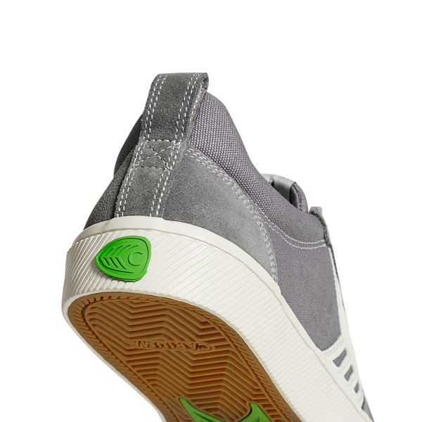 WOMEN'S SHOE "CATIBA PRO SKATE" GRAY CONTRAST/WHITE LOGO