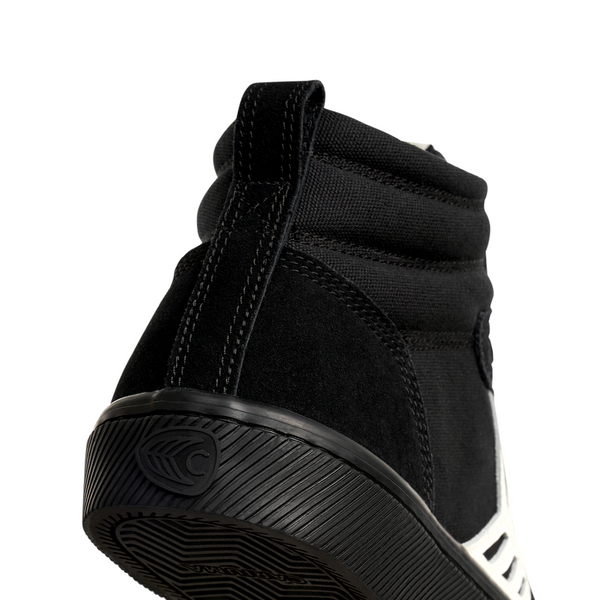 CHAUSSURE FEMME "CATIBA PRO HIGH" ALL BLACK/IVORY LOGO