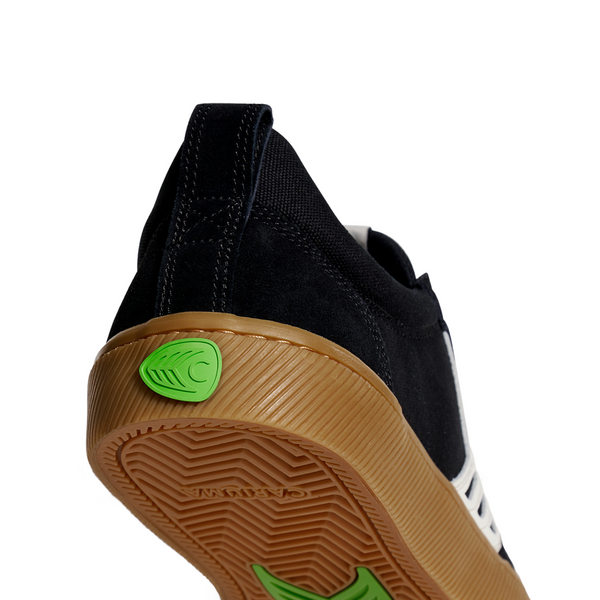 CHAUSSURE HOMME "CATIBA PRO SKATE" BLACK/WHITE LOGO/VINTAGE GUM