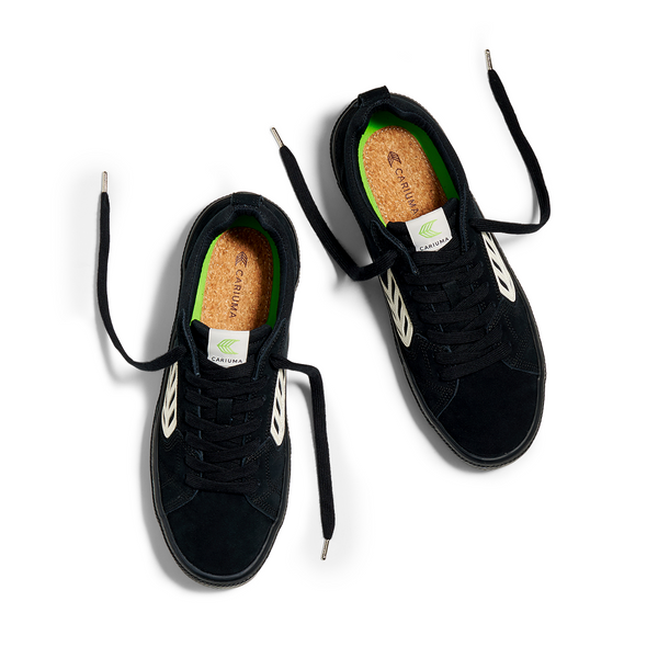 CHAUSSURE HOMME "CATIBA PRO SKATE" ALL BLACK/WHITE LOGO