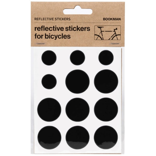 REFLECTIVE BIKE STICKERS KIT - ROUND