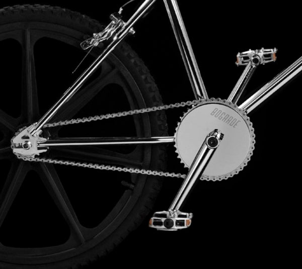 BMX BOGARDE - 24" BLACK WHEELS 