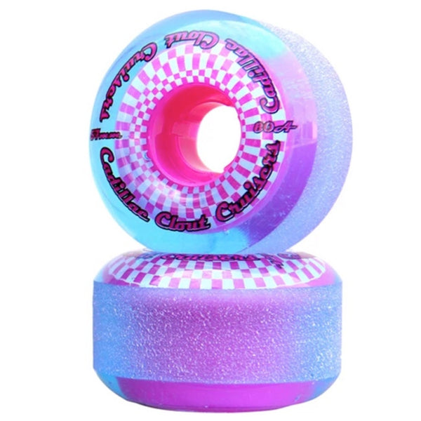 CLOUT CRUISERS 57MM/80A - BLUE/PINK (SET OF 4)