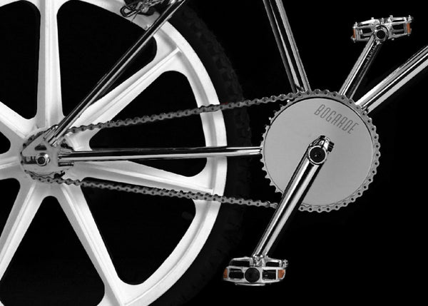 BMX BOGARDE - ROUES BLANCHES 24"