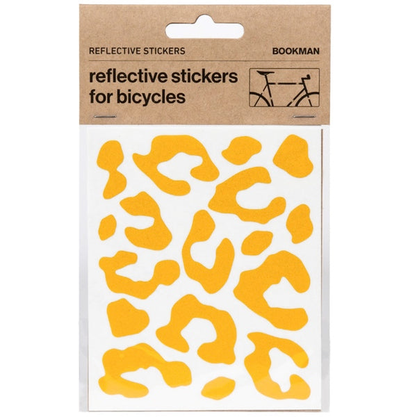 REFLECTIVE BIKE STICKERS KIT - LEOPARD