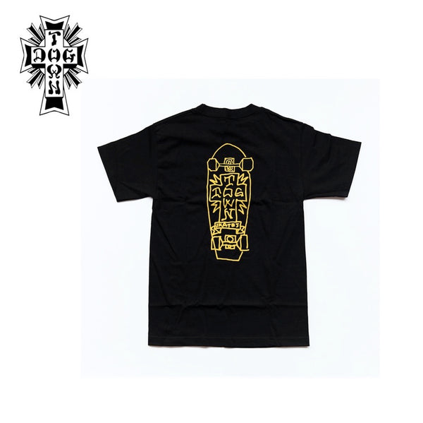 T-SHIRT DOGTOWN "SKATE" - DESIGN BY PAR MARK GONZALES - MADE IN USA