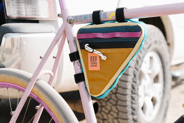 BIKE FRAME BAG - COLORIS AU CHOIX