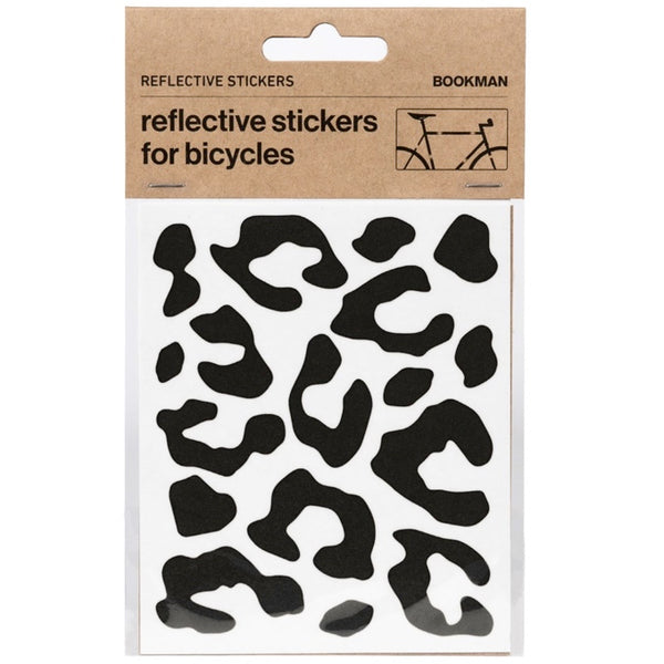 REFLECTIVE BIKE STICKERS KIT - LEOPARD