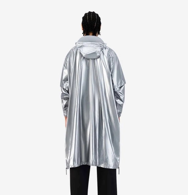 PONCHO - SILVER