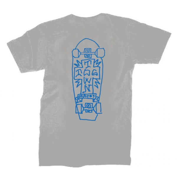 T-SHIRT DOGTOWN "SKATE" - DESIGN BY PAR MARK GONZALES - MADE IN USA