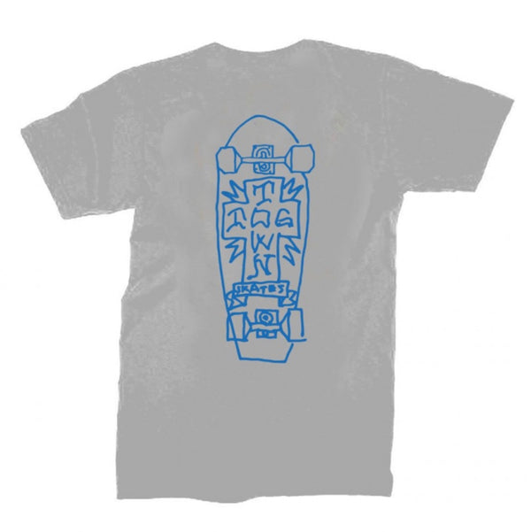 DOGTOWN "SKATE" T-SHIRT - DESIGN BY BY MARK GONZALES - MADE IN USA