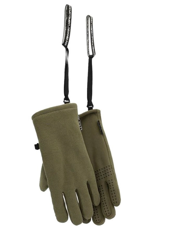 MAIUM GLOVES - "ARMY GREEN" COLOR