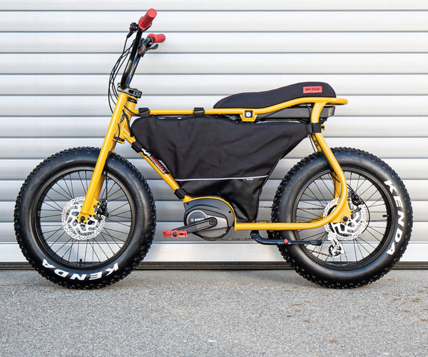 FRAME BAG "BIG" FOR ELECTRIC BIKE "LIL'BUDDY" BY RUFF CYCLES