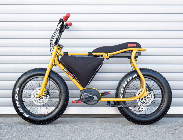 "SMALL" FRAME BAG FOR ELECTRIC BIKE "LIL'BUDDY" BY RUFF CYCLES