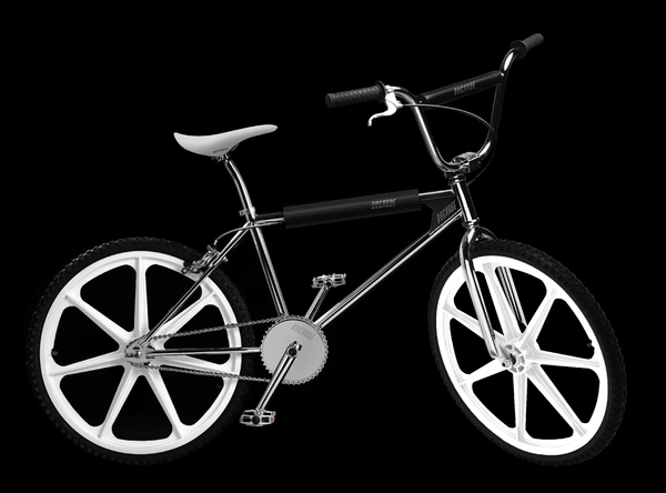 BMX BOGARDE - ROUES BLANCHES 24"