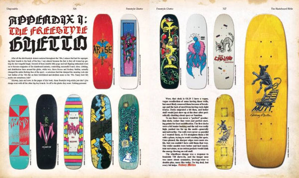 THE DISPOSABLE SKATEBOARD BIBLE (ANGLAIS)