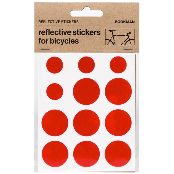 REFLECTIVE BIKE STICKERS KIT - ROUND