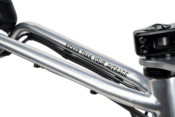 "BIGGIE" COLOR "DELIRIUM-SILVER" ENGINE & BOSCH BATTERY