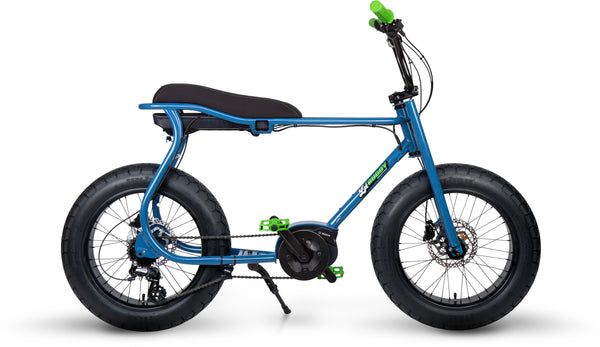 LIL'BUDDY - AZUR BLUE COLOR, BOSCH ACTIVE LINE MOTOR, 300 Wh BATTERY