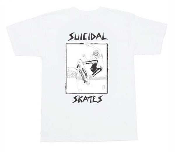 T-SHIRT DOGTOWN X SUICIDAL SKATES "POOL SKATER" - MADE IN USA